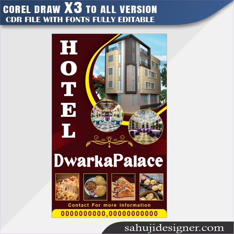 Latest And Best Hotel Banner CDR File