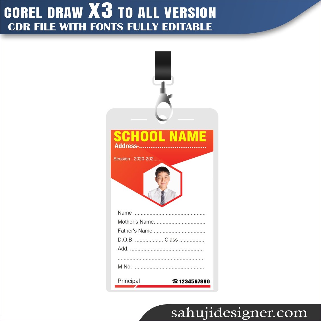 Latest And Best Id Card Design CDR File