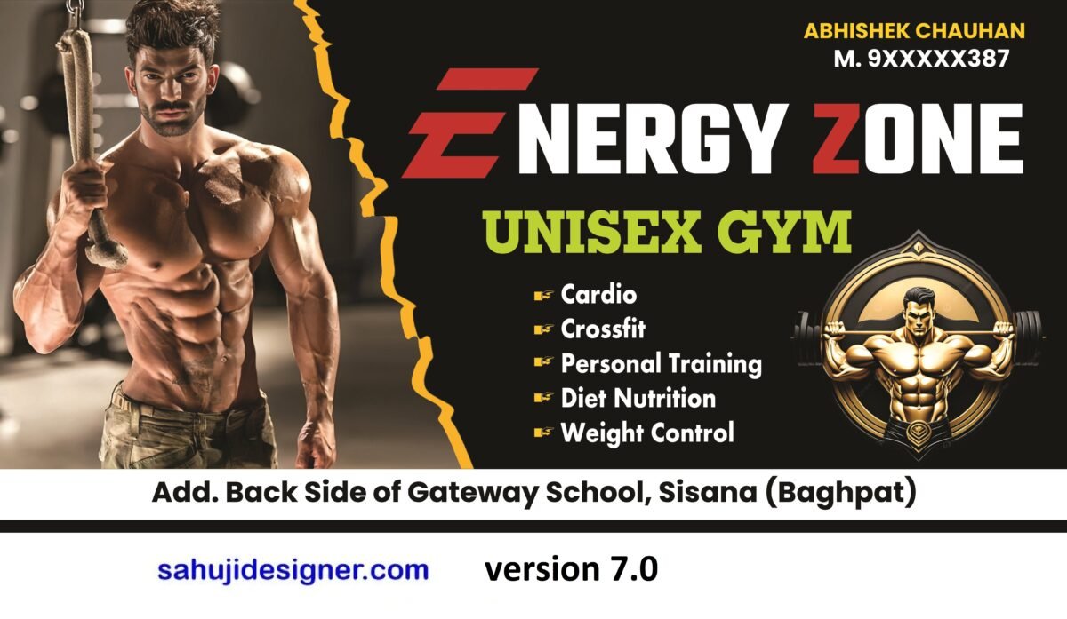 Gym Banner psd