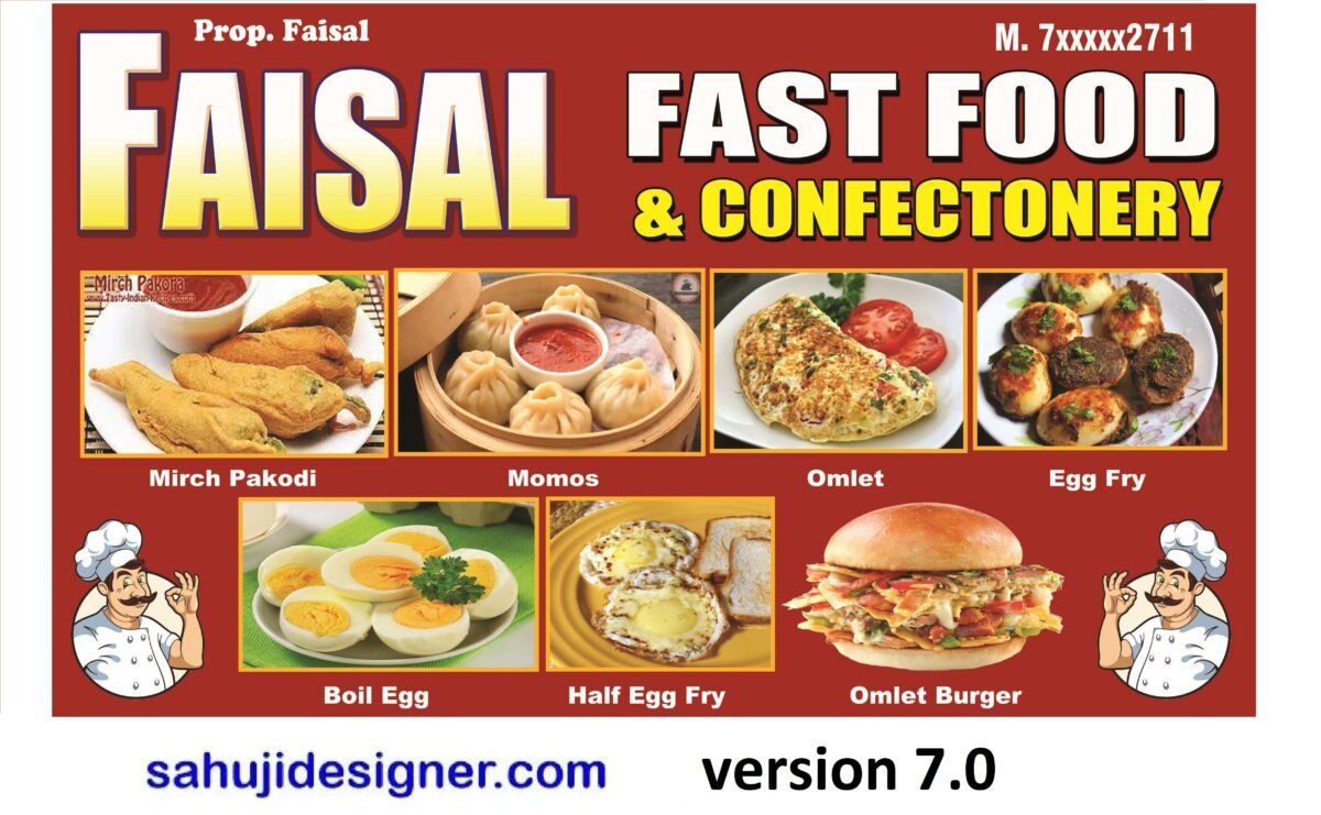 fast food banner psd