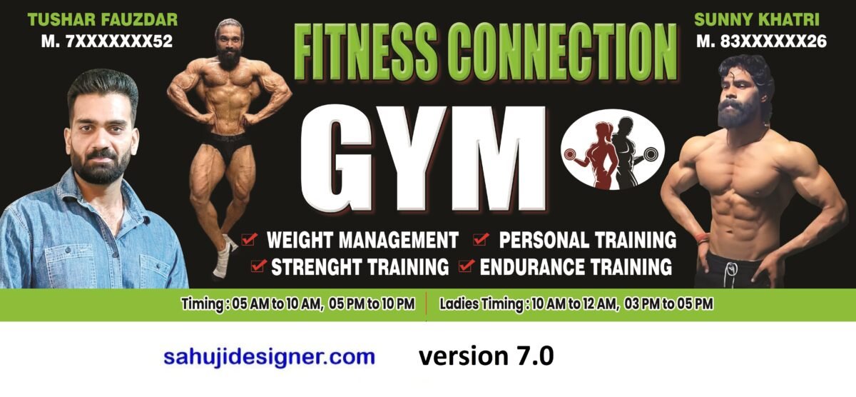 Gym Banner psd